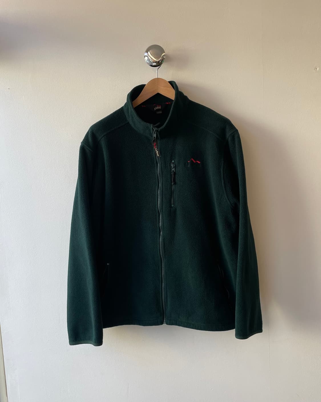 90’s USA L.L.Bean outdoor fleece zipup L 상품이미지3