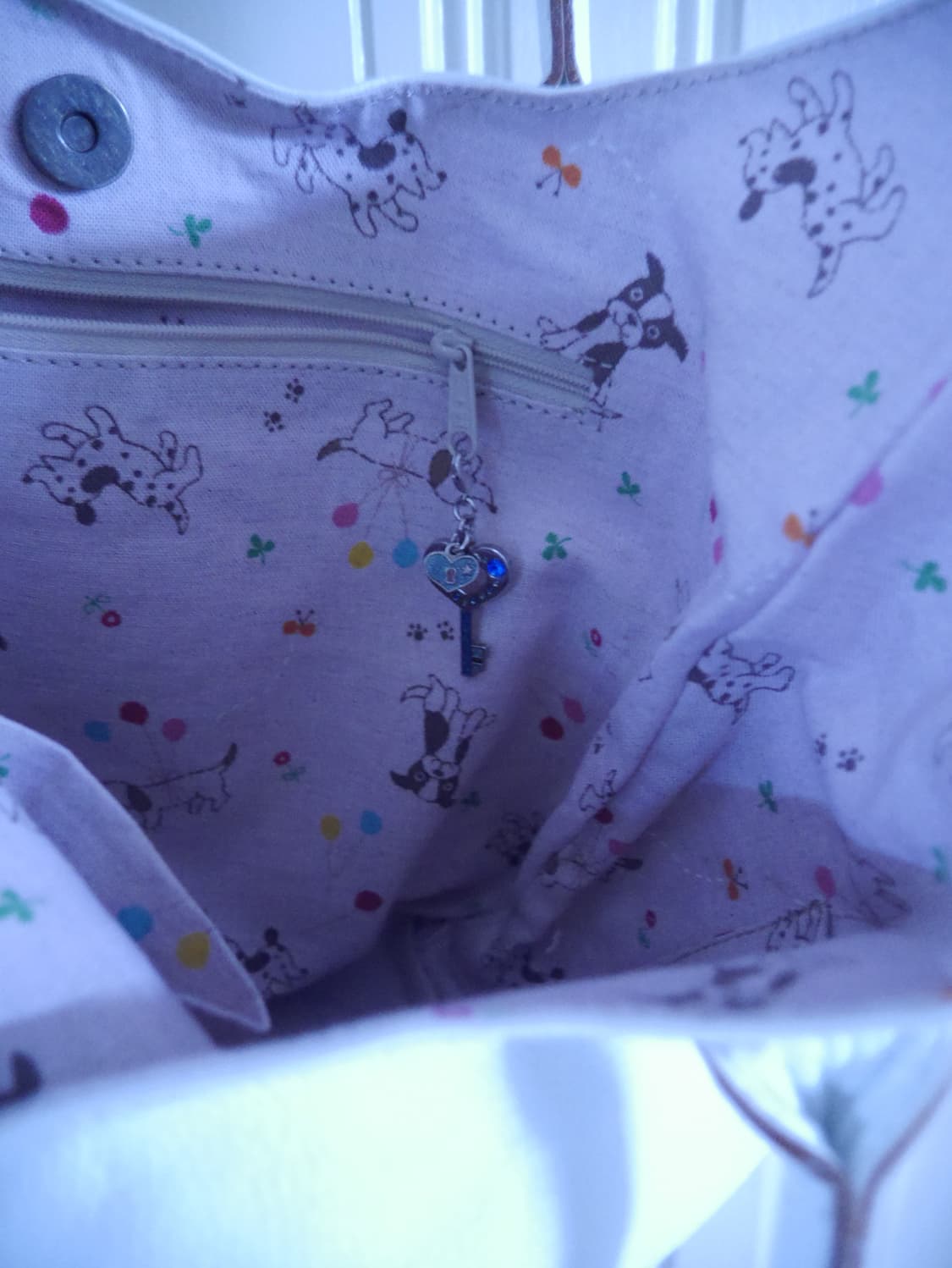 Leather bird tote bag 상품이미지7