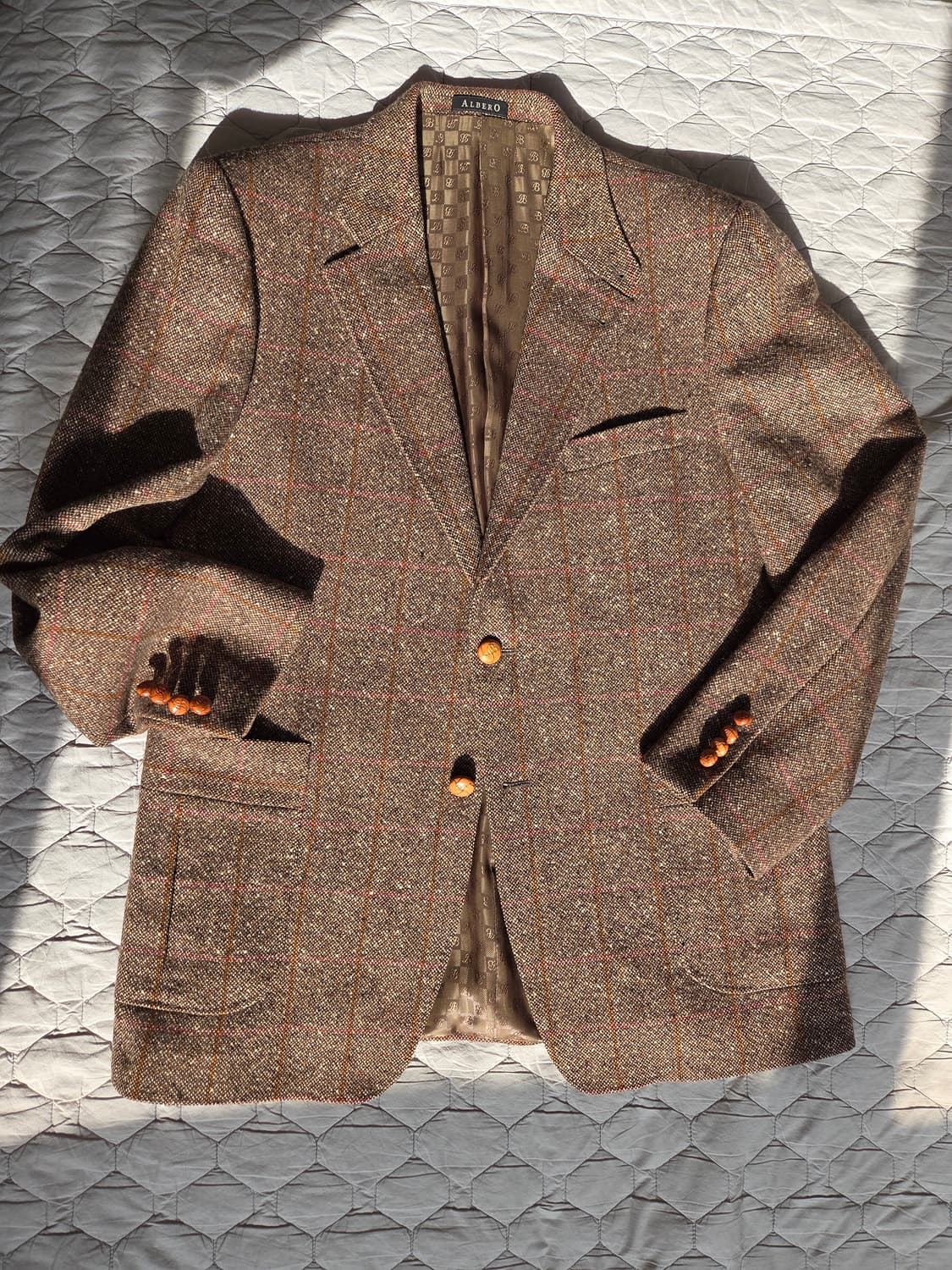 까를로바르베라 마에스트로 알베로 울캐시 자켓(콤비마이) 100L사이즈판매 상품이미지2