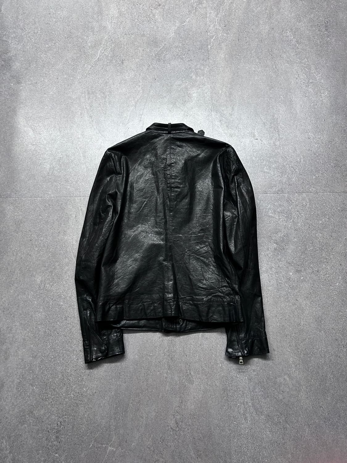 멀티 포켓 이탈리안 램스킨 레더 자켓 상품이미지7