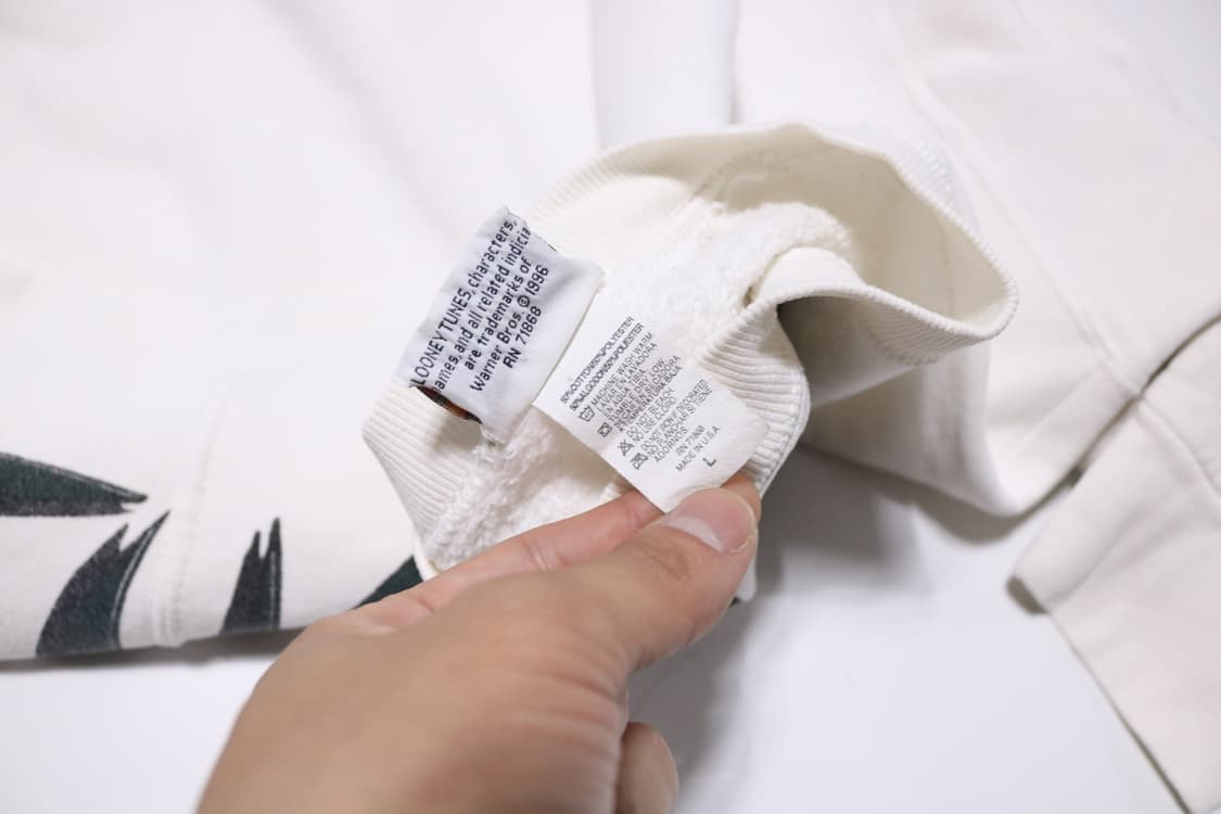  루니 튠즈 96s 테즈 캐릭터 스웻셔 상품이미지5