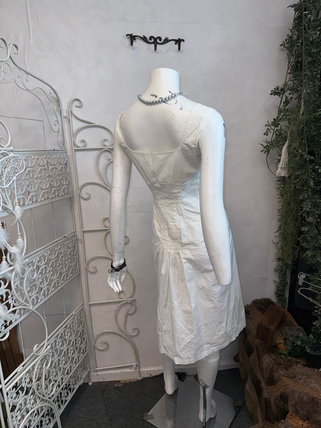 Alberta ferretti white button ops 상품이미지8