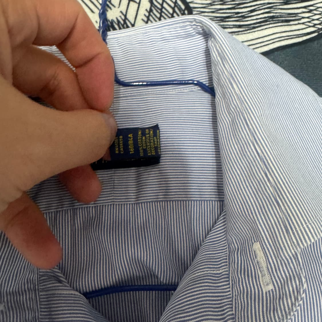 폴로랄프로렌 스트라이프정장셔츠 14/37 남성 90-95사이즈  상품이미지4