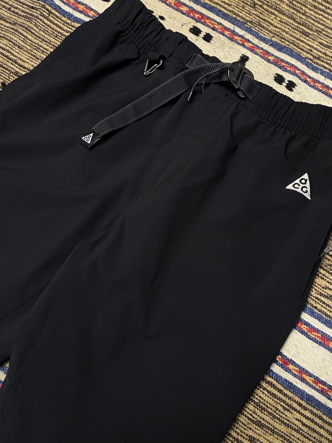 (L)나이키 ACG 썬페어러 트레일 나일론 밴딩팬츠 블랙 상품이미지2