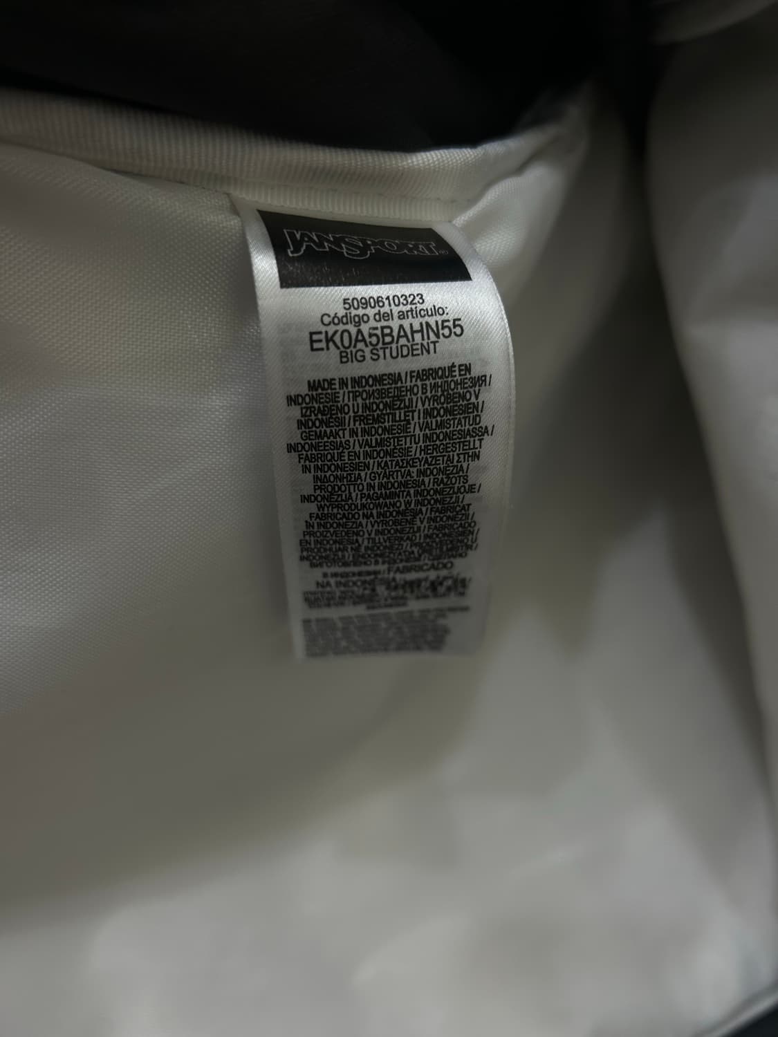 잔스포츠 빅 스튜어트 백팩/블랙 상품이미지4