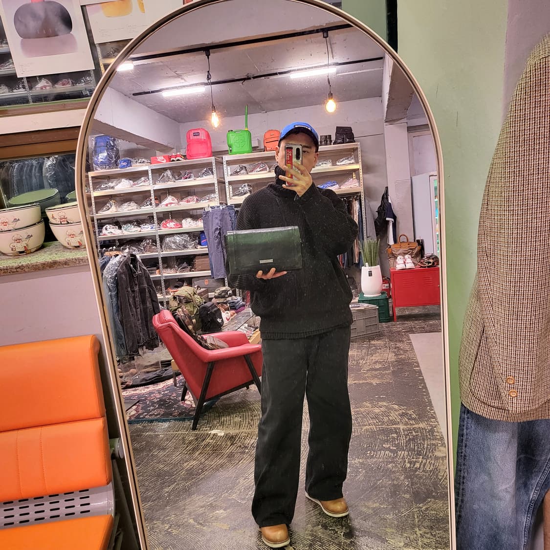 nom 레더 클러치백 상품이미지9