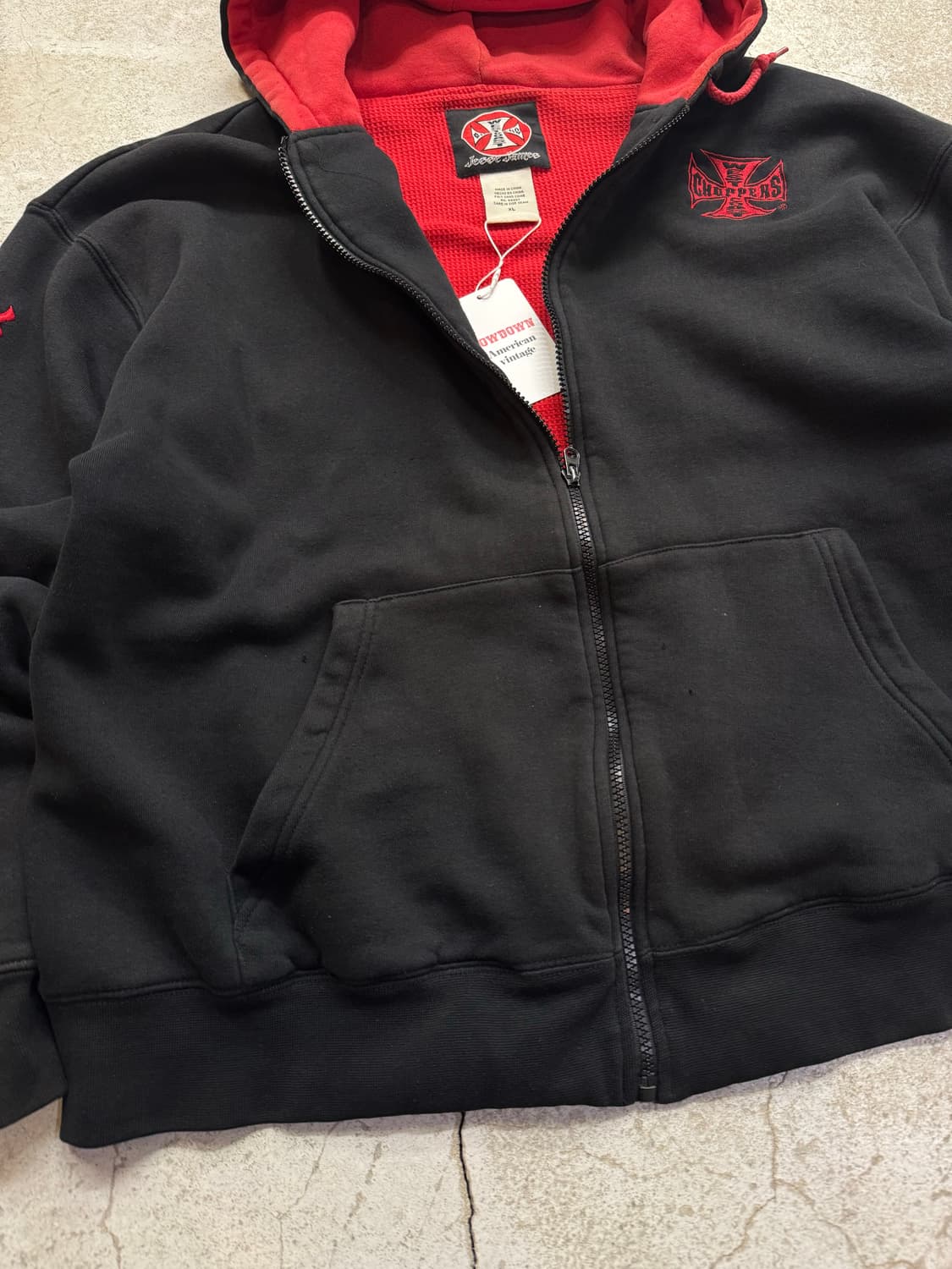 웨스트 코스트 쵸퍼스 써멀 집업 후디 상품이미지6