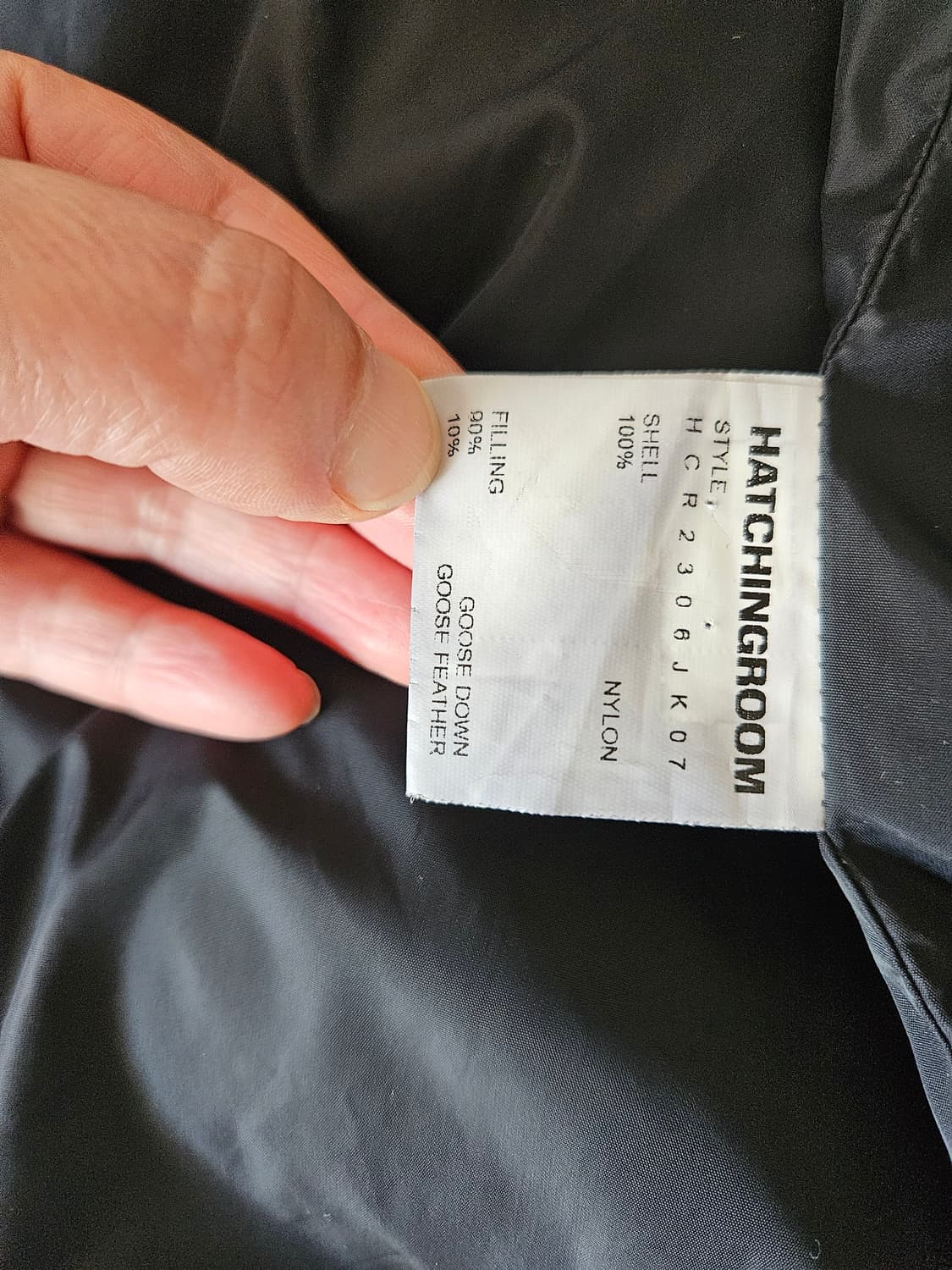 해칭룸 23fw 웹 구스다운 패딩 상품이미지5