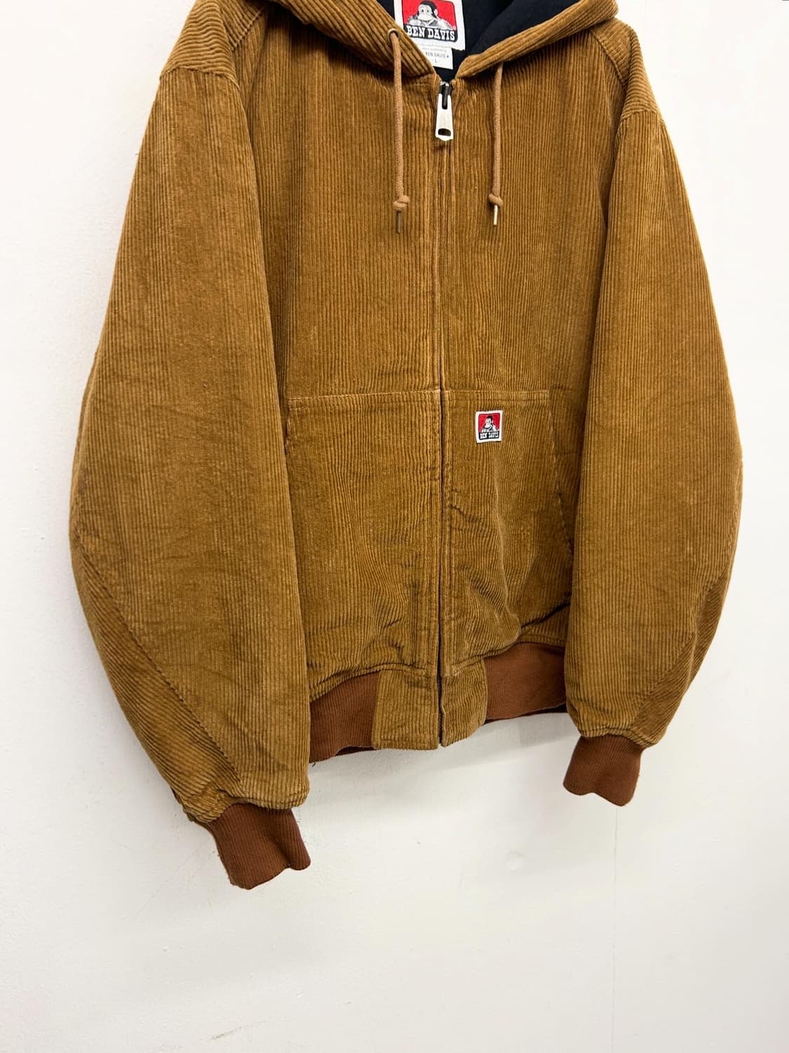 벤 데이비스 코듀로이 후드 자켓 브라운 상품이미지3