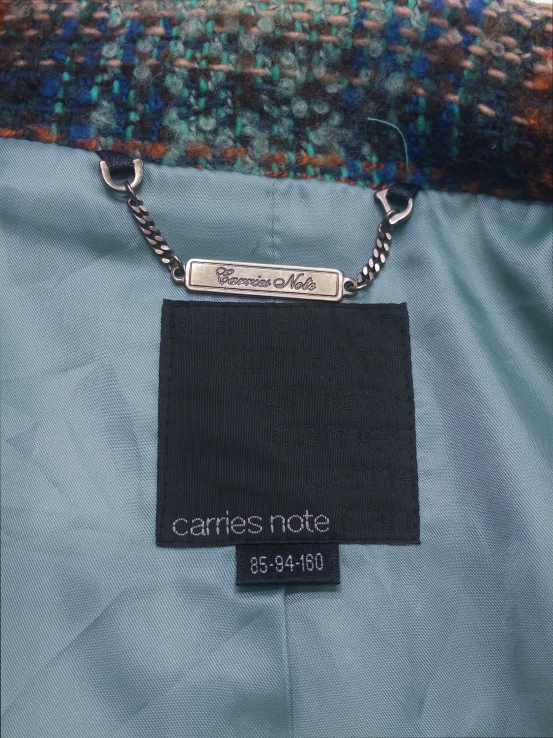 빈티지 민트 하프 울코트 자켓 상품이미지8