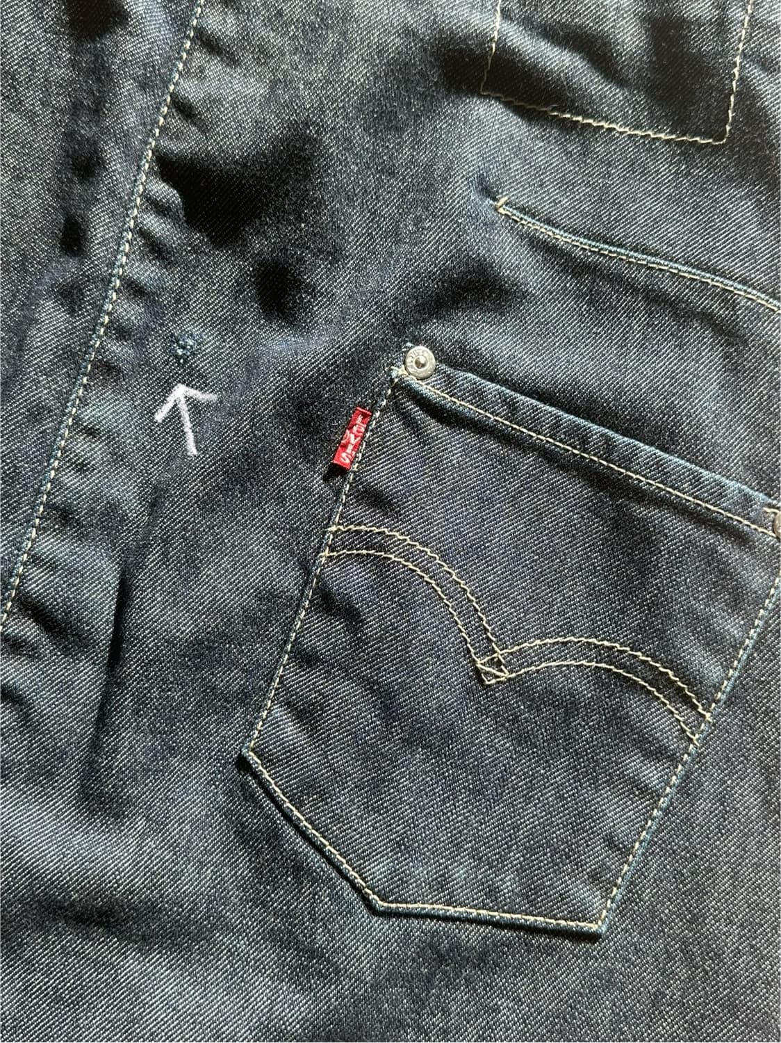 Levi’s 엔지니어드진 미디 스커트 상품이미지5