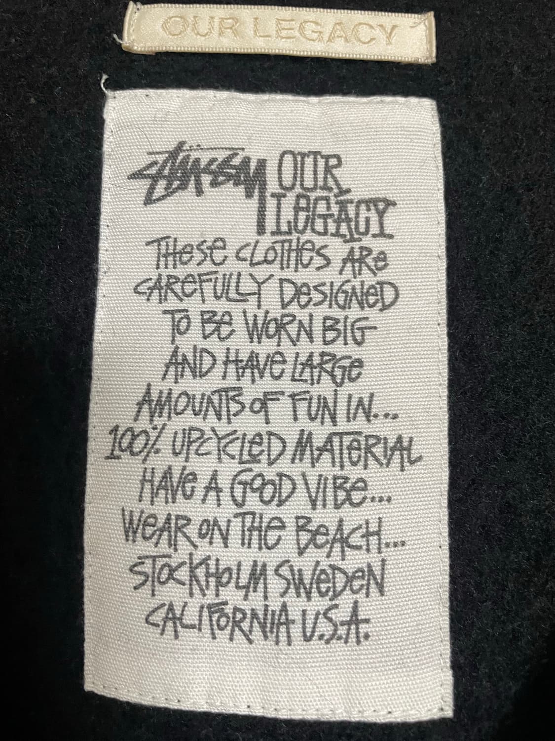 (L)스투시 아워레가시 라이너 상품이미지6