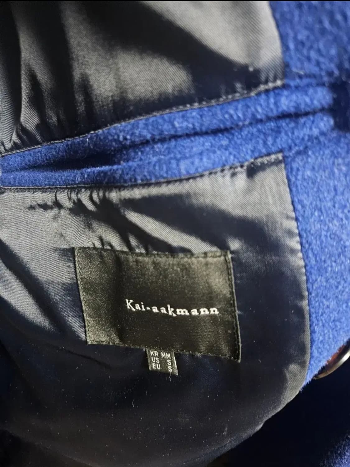 카이아크만 블루 코트 상품이미지3