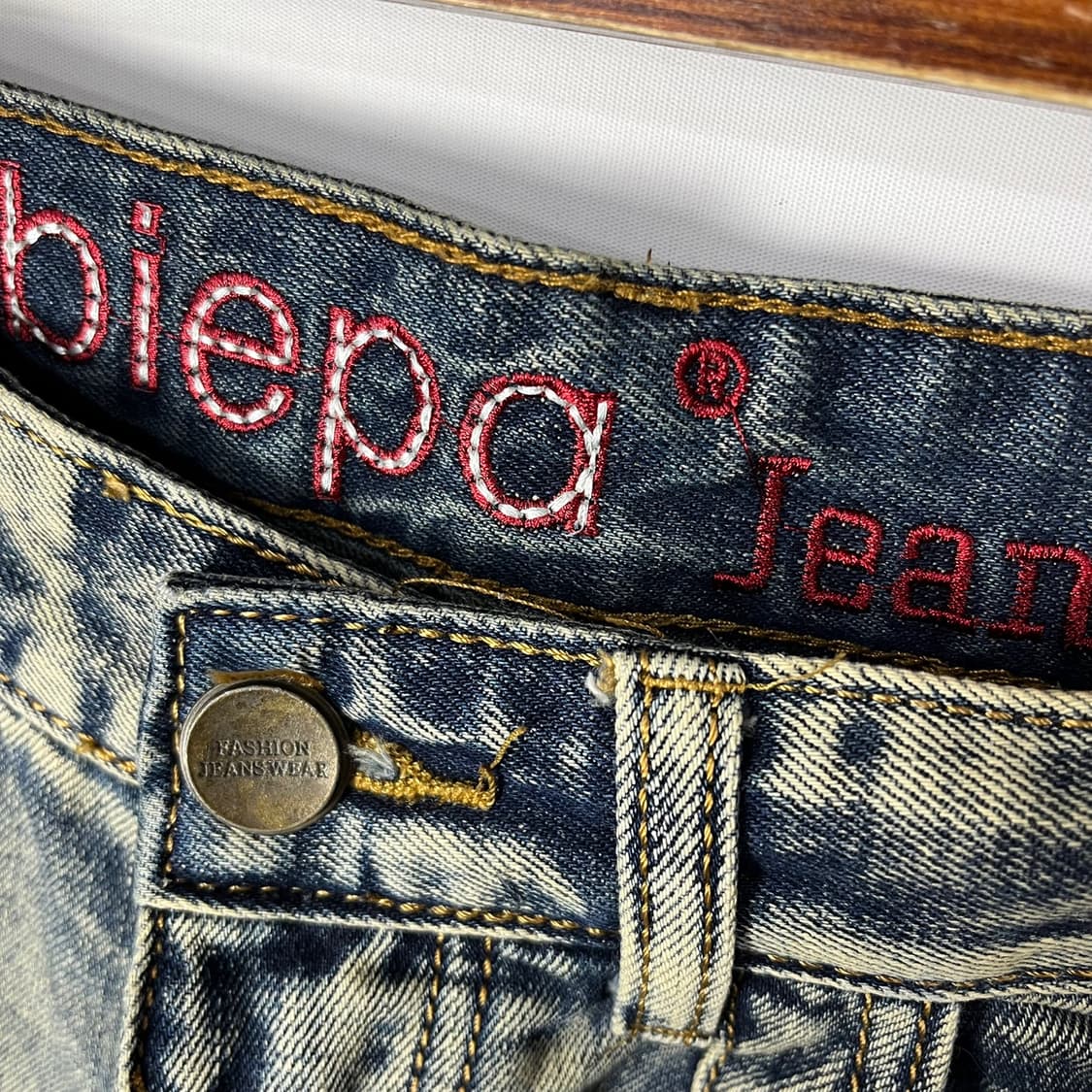 [Biepo] 비파진스 바이커 데님팬츠 상품이미지5