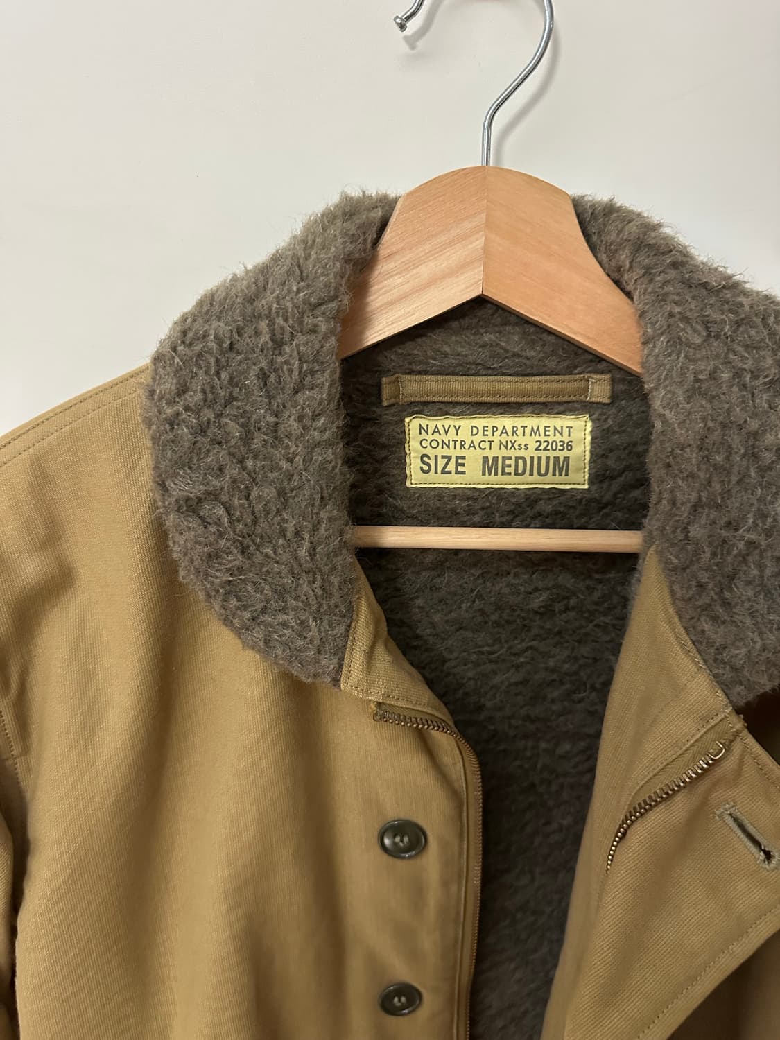 USN 버즈릭슨 N-1 덱자켓 M 상품이미지3