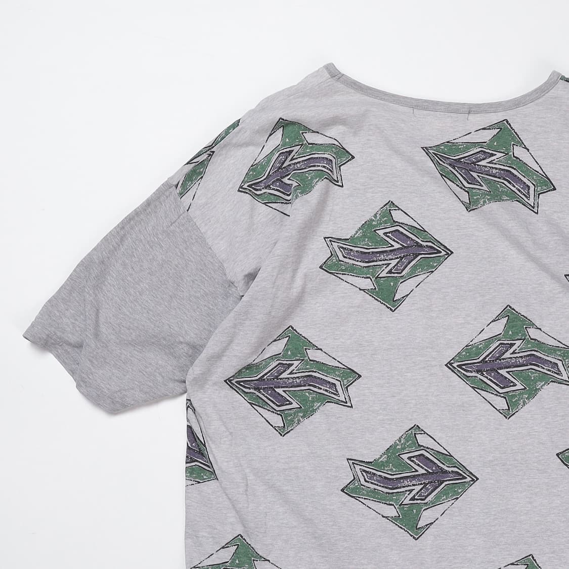 Issey miyake 80's 프린팅 하프 티셔츠   상품이미지6