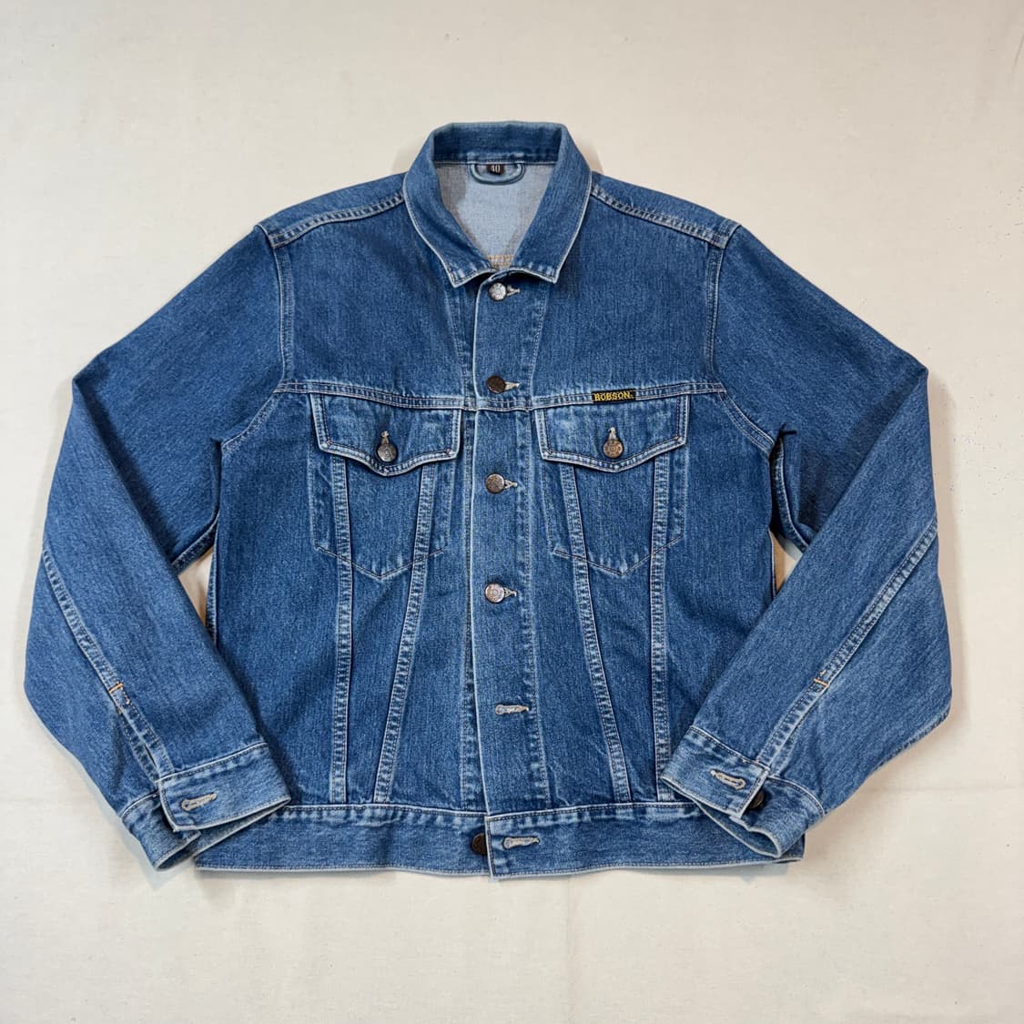 40) BOBSON 밥슨 빈티지 트러커 데님 자켓 상품이미지1