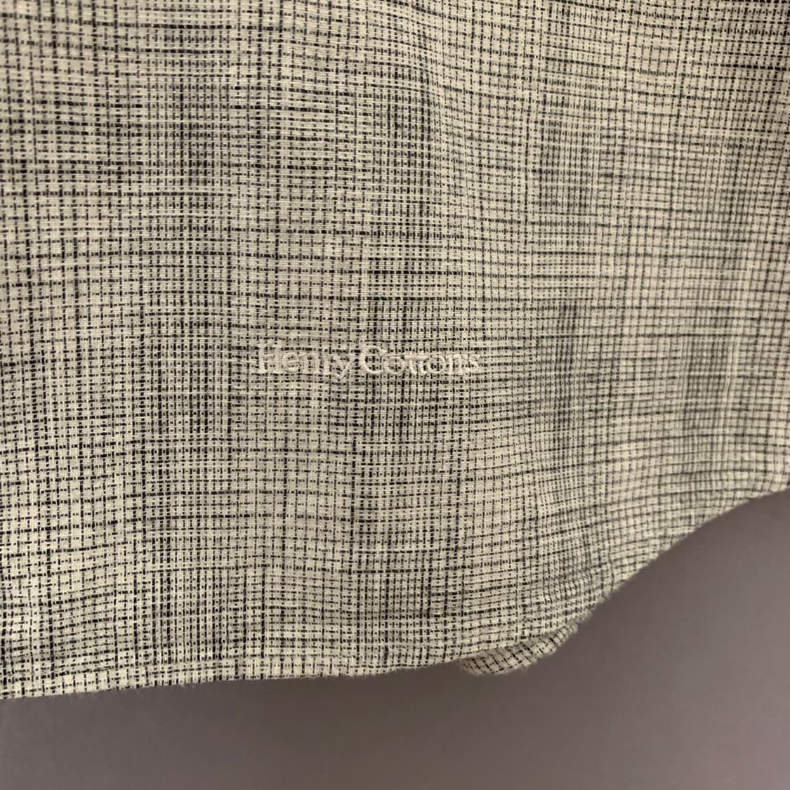 L 헨리코튼 리비에리핏 체크 셔츠 남방 상품이미지3