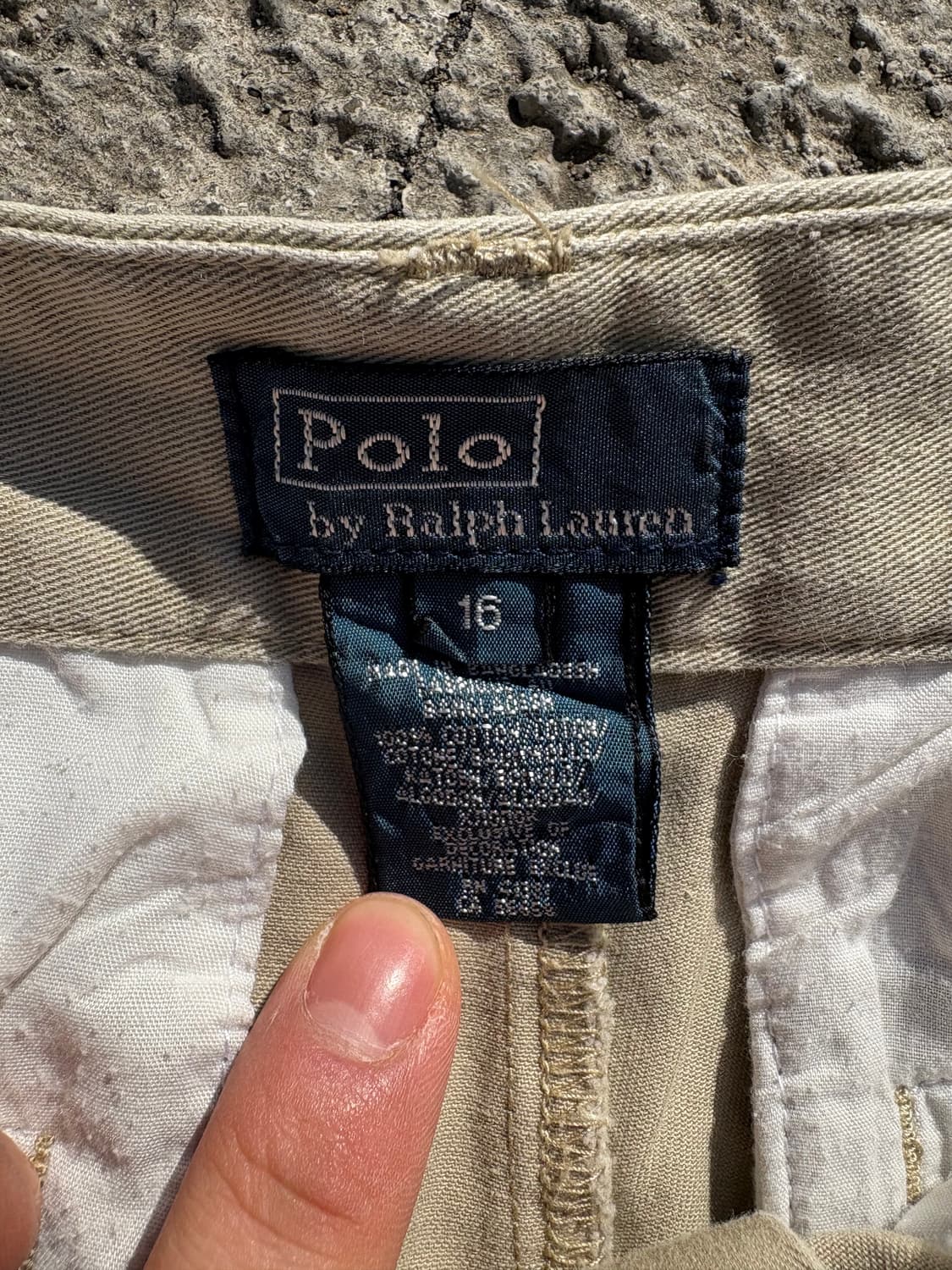 폴로 랄프로렌 치노팬츠 베이지 B93 상품이미지4