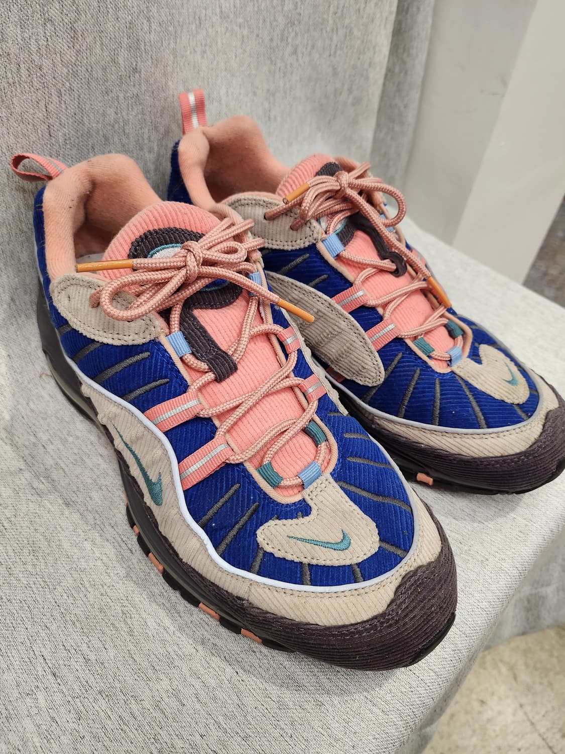 나이키 에어맥스 98 파핑 '코듀로이 블루'  상품이미지3