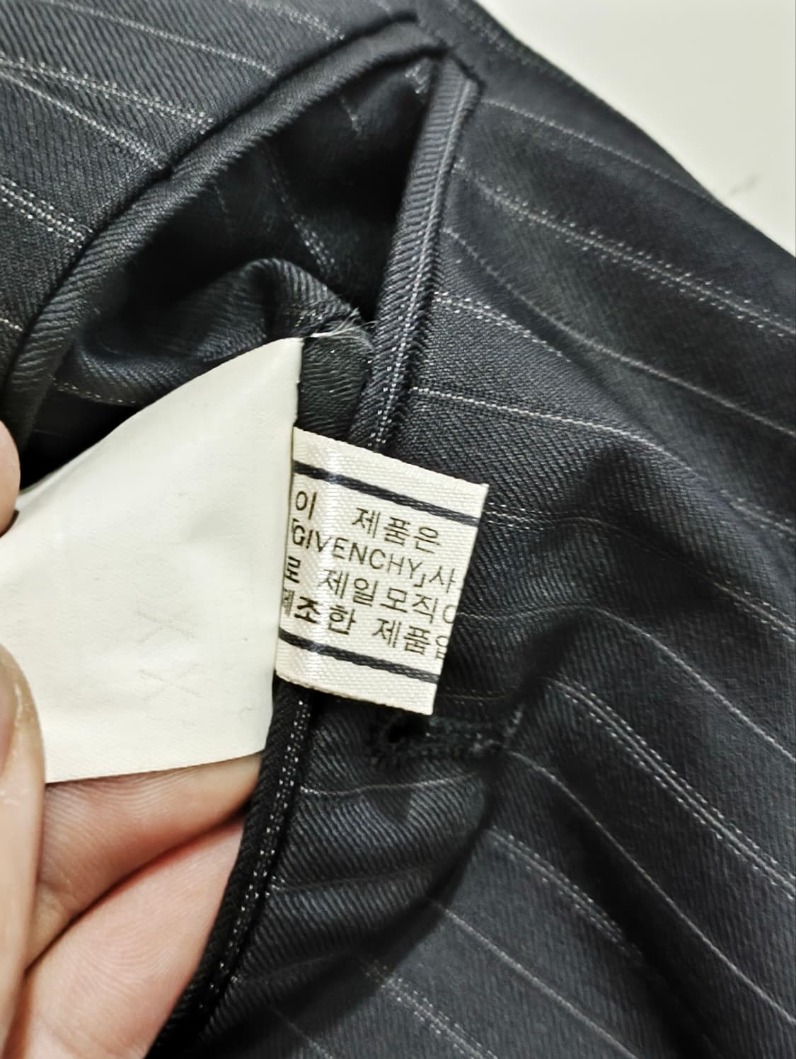 31인치 지방시 스트라이프 슬랙스 클래식핏 상품이미지7