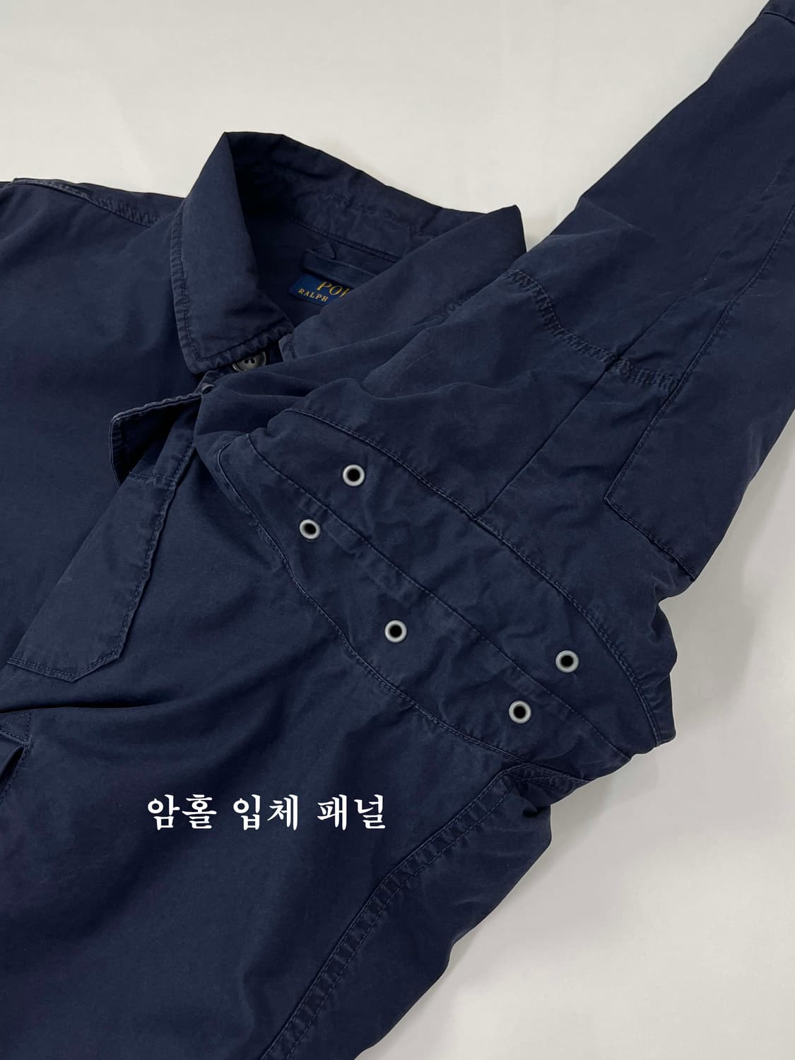 폴로 랄프로렌 퍼플 네이비 전차병 탱커 N-1 덱자켓 상품이미지10