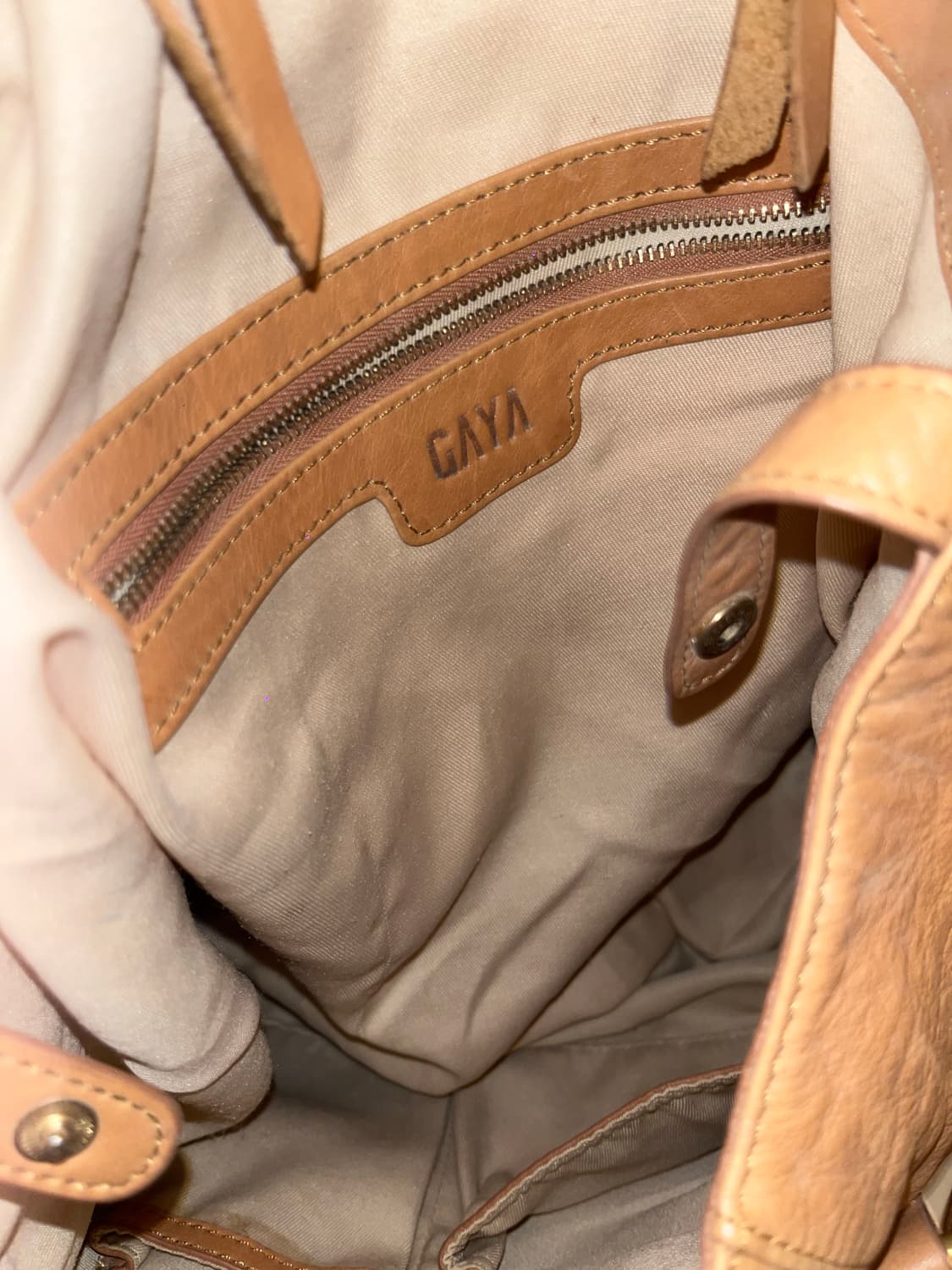  📦GAYA beige brown shoulder bag  상품이미지7