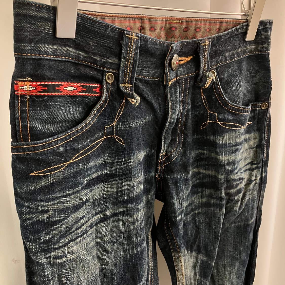 에드윈 빈티지 웨스턴 데님 팬츠 26 상품이미지3