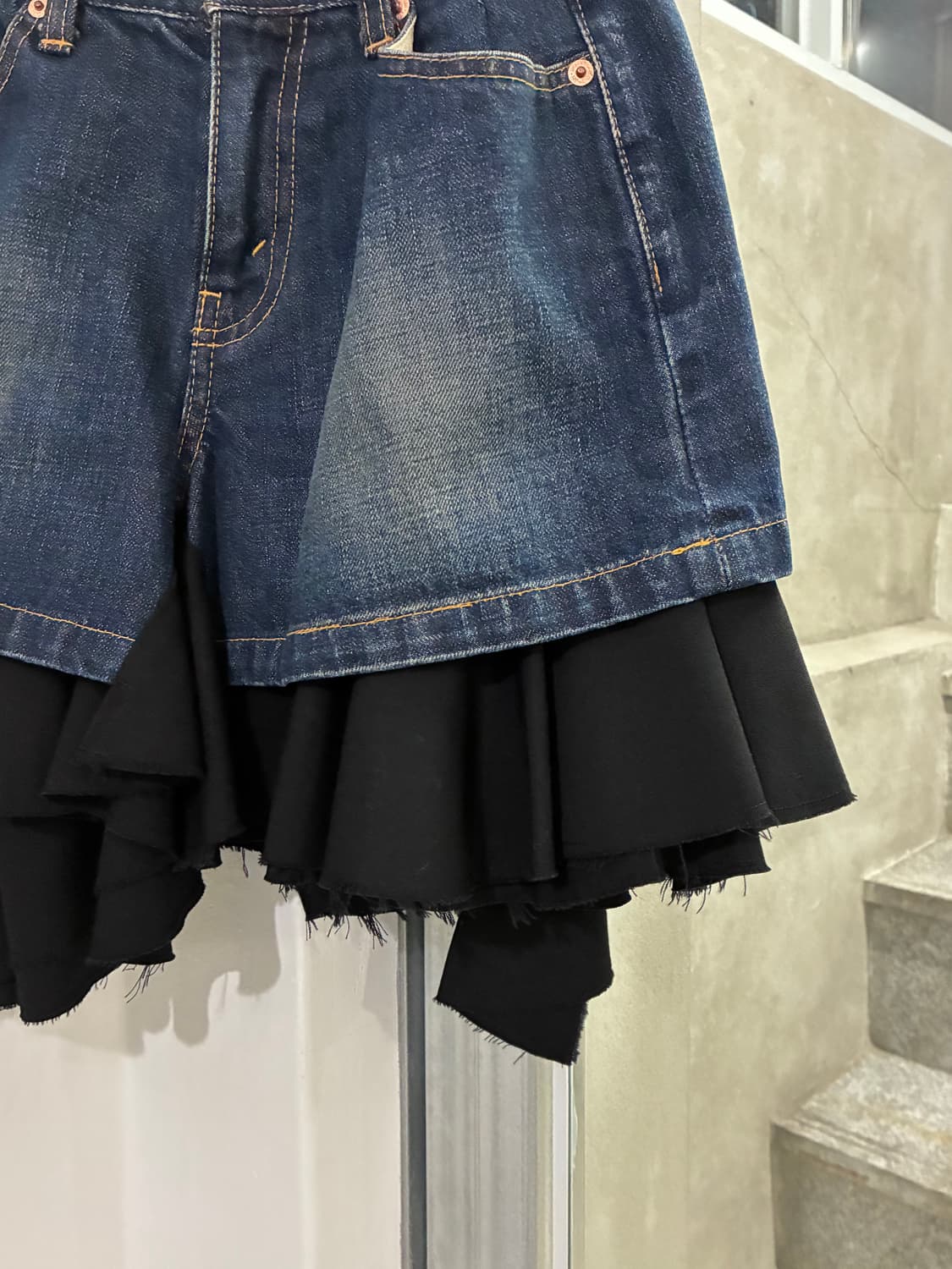 준야 와타나베 꼼데가르송 데님 스커트 상품이미지4