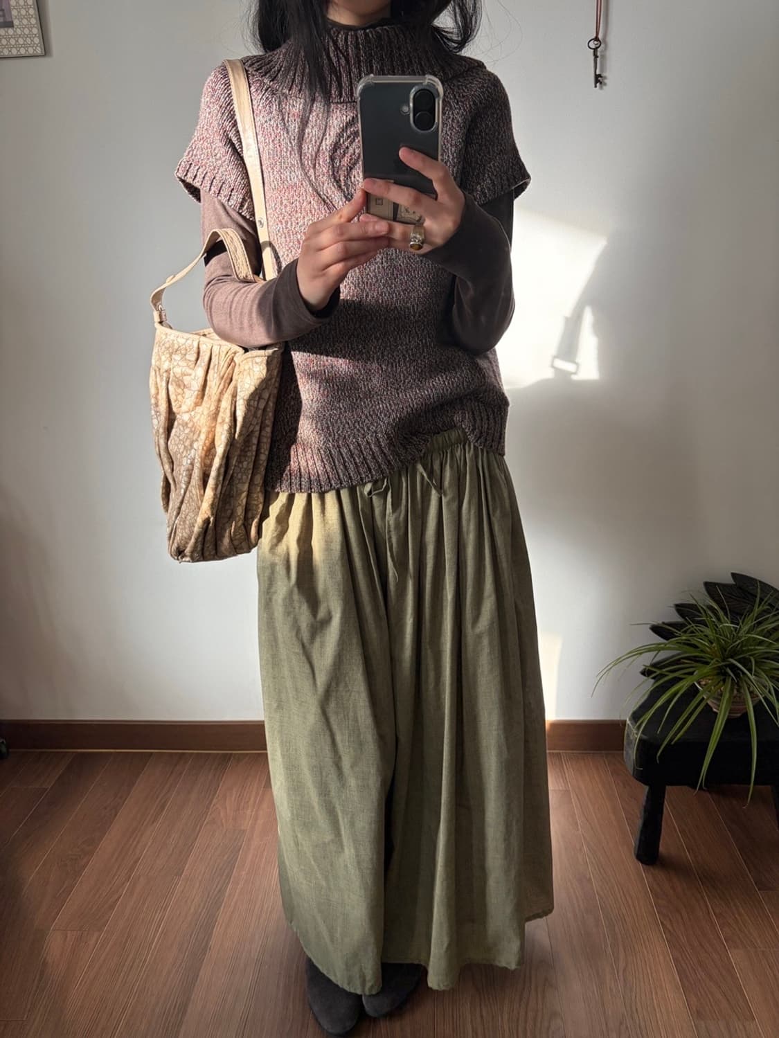 wool half sleeve knit 상품이미지4
