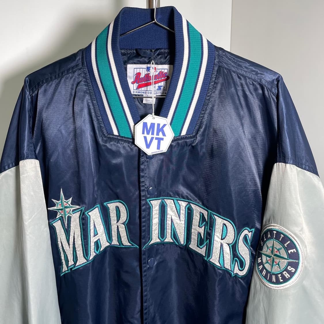 스타터 Seattle Mariners 바시티자켓 상품이미지3