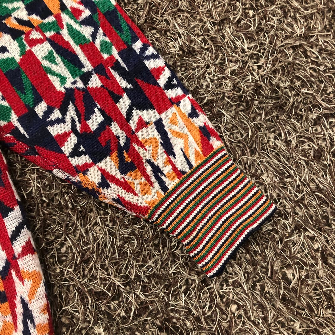 미쏘니 멀티컬러 패턴 니트  상품이미지3