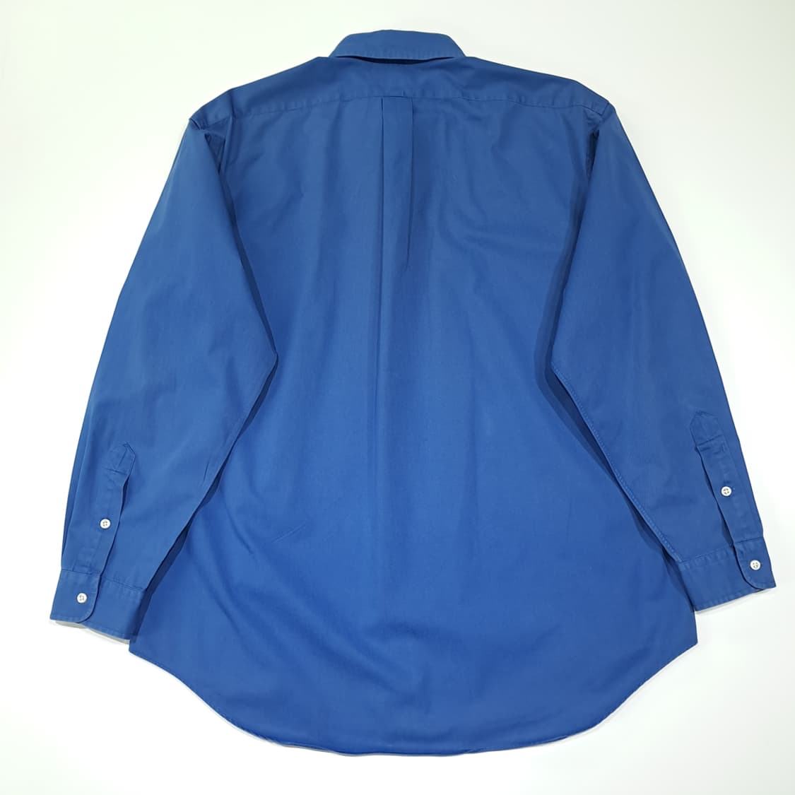 CL610 L 폴로 90s 코튼 버튼다운 아쿠아 블루 셔츠 남방 상품이미지6