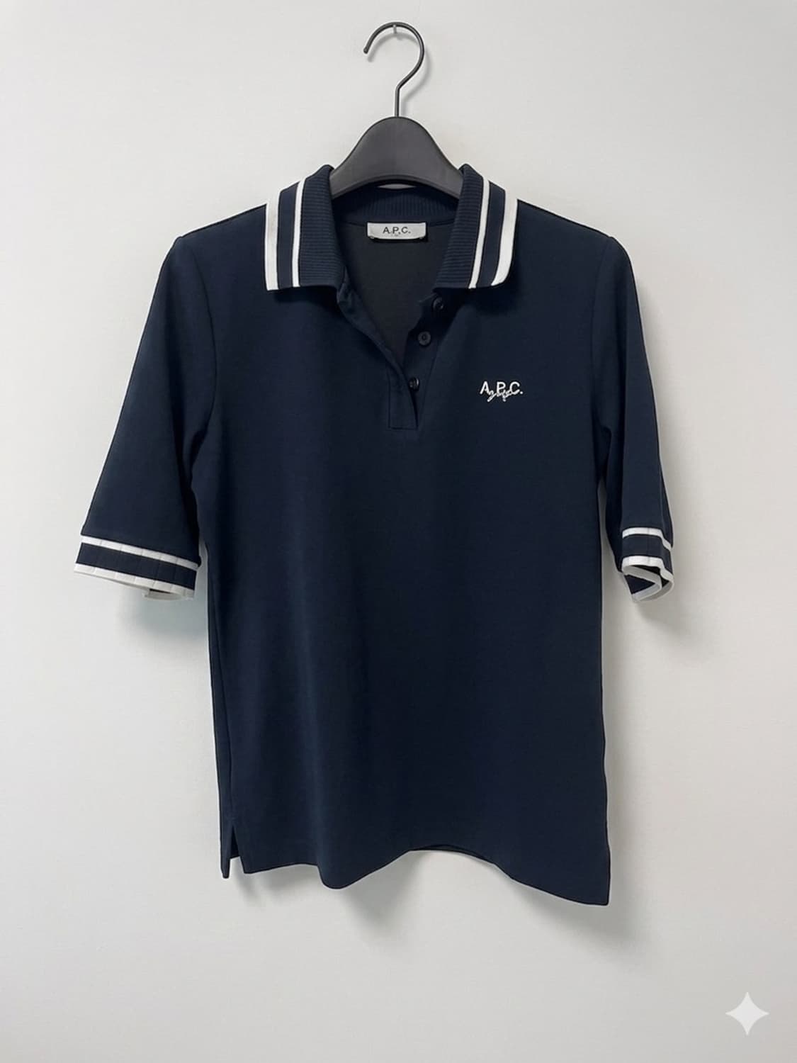 A.P.C 카라 반팔 티 상품이미지1