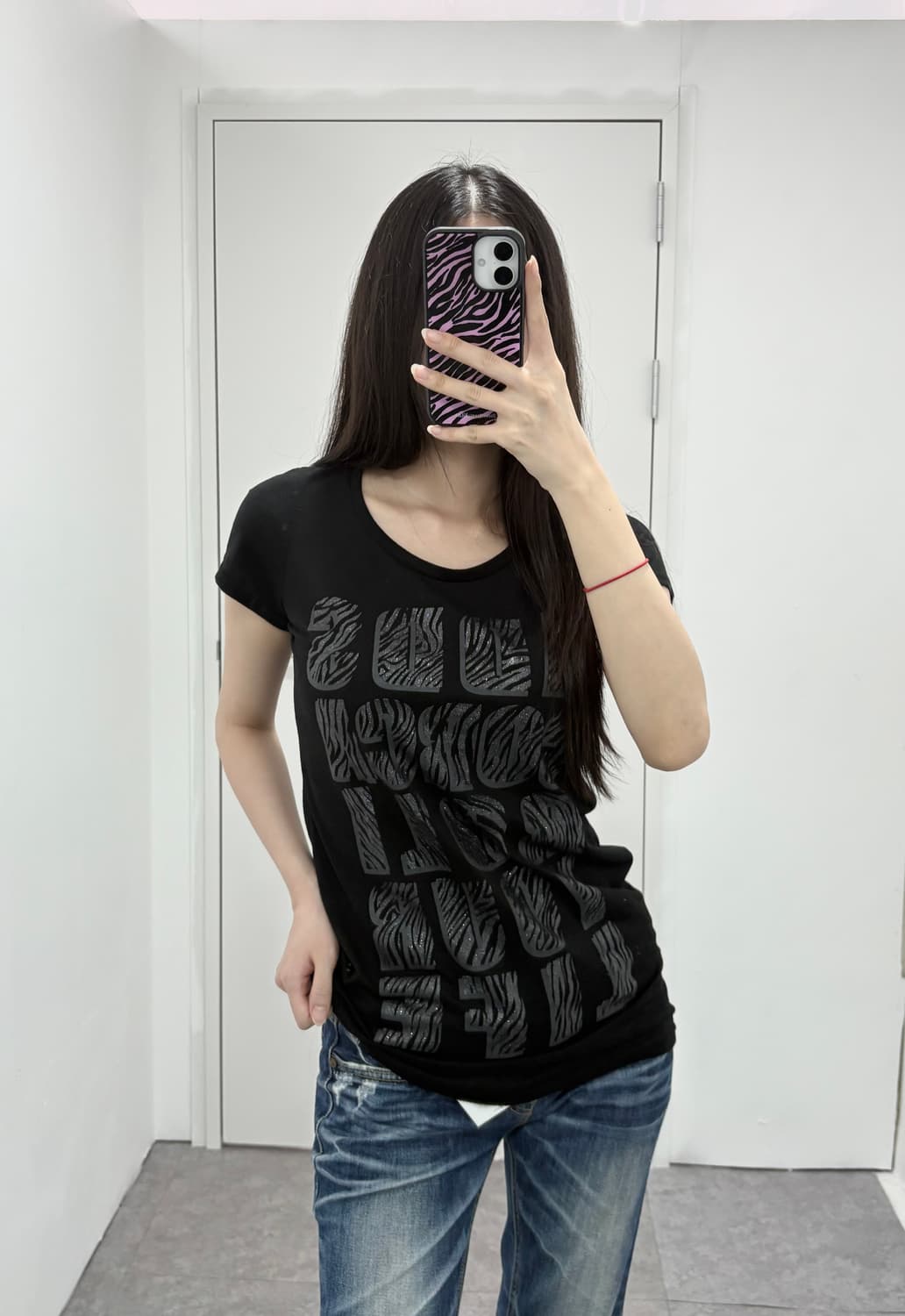 Vintage zebra pattern tee 상품이미지2