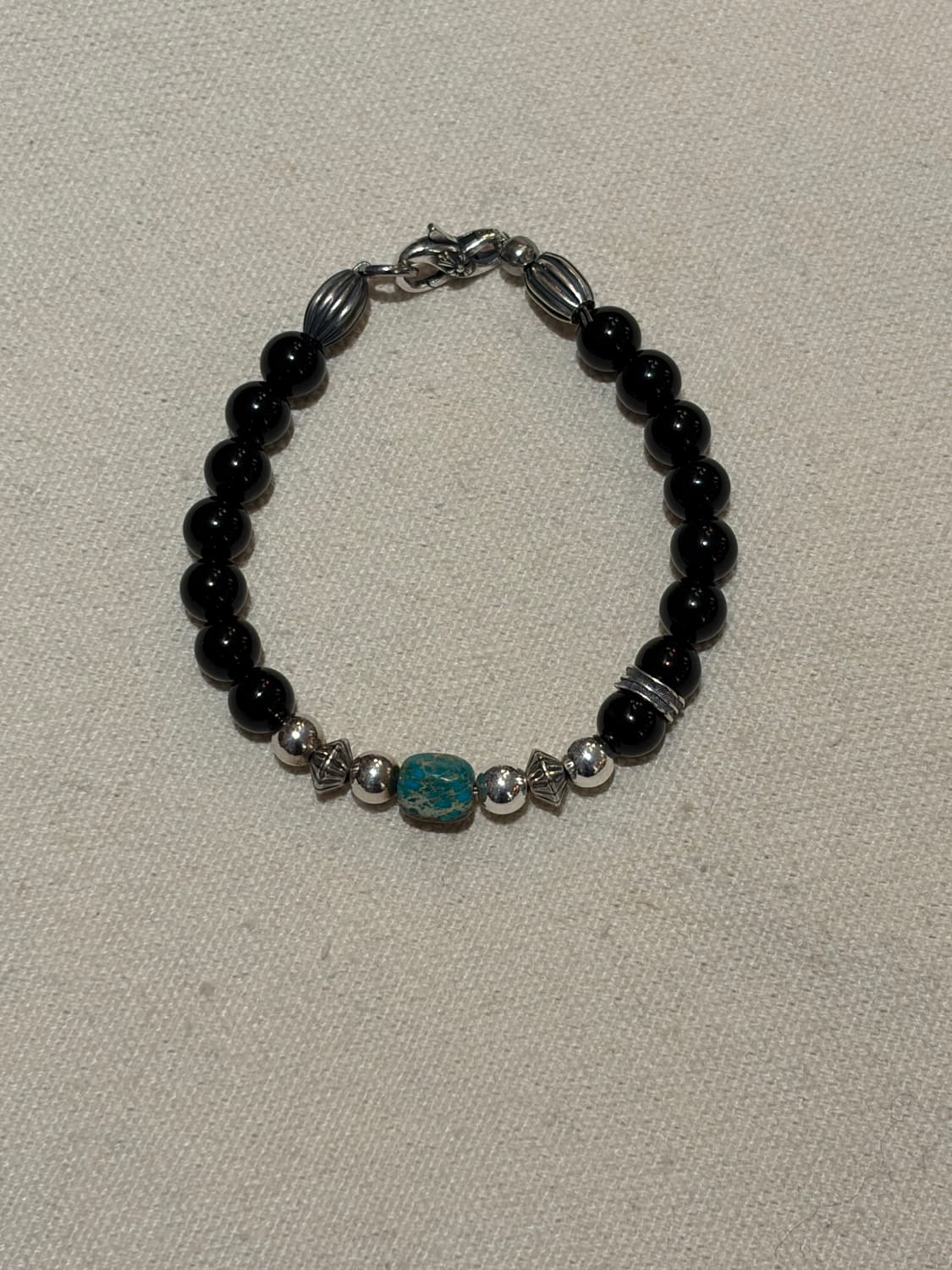 One & Only Black Onyx Turquoise Bracelet 상품이미지3