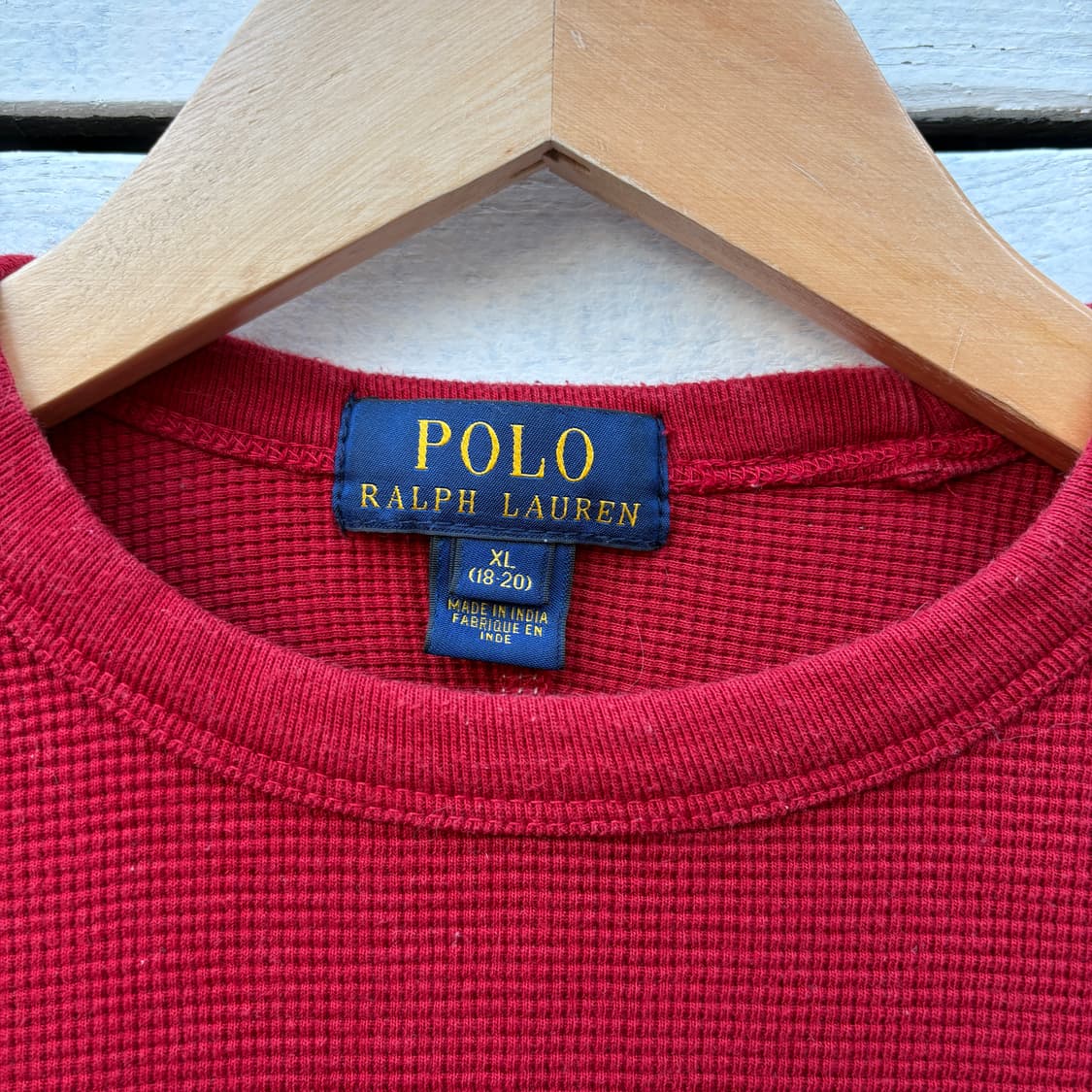 Polo 폴로 와플티 롱슬리브 상품이미지3