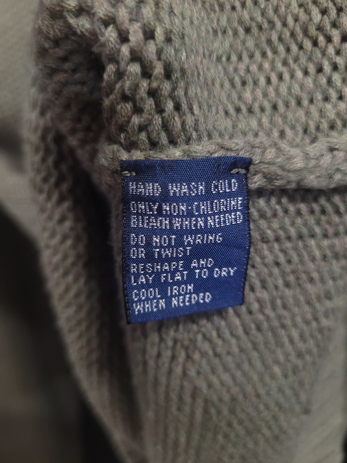 Ralph Lauren 랄프로렌 자수로고 브이넥 니트 상품이미지5