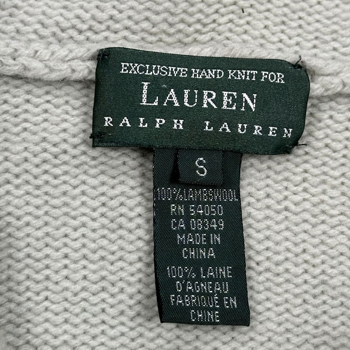 폴로 랄프로렌 RL 그래픽 후디 반집업 니트 (S 여성추천) 상품이미지6