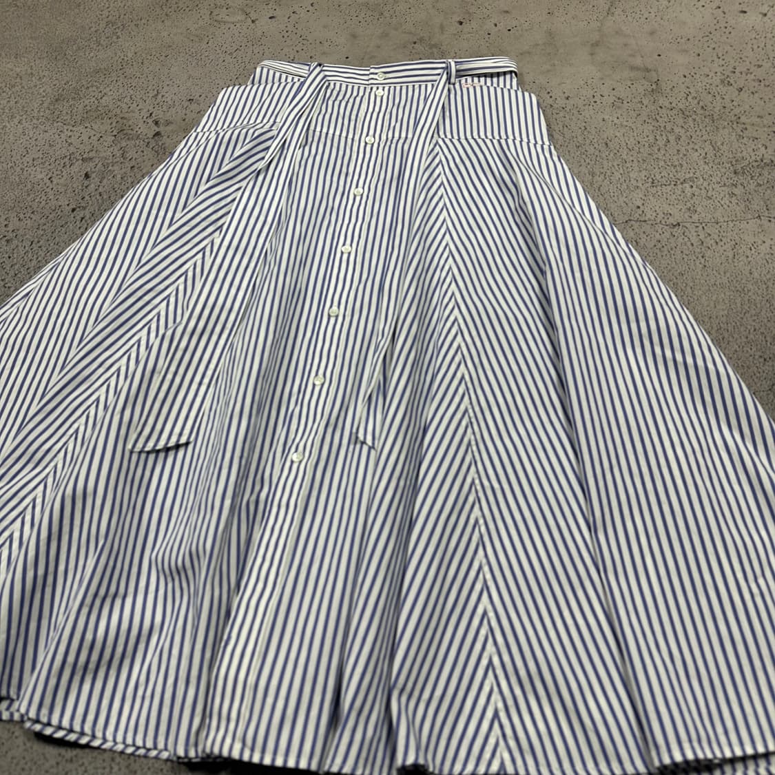 ✨ (바배) 폴로 랄프로렌 스트라이프 롱스커트 상품이미지3