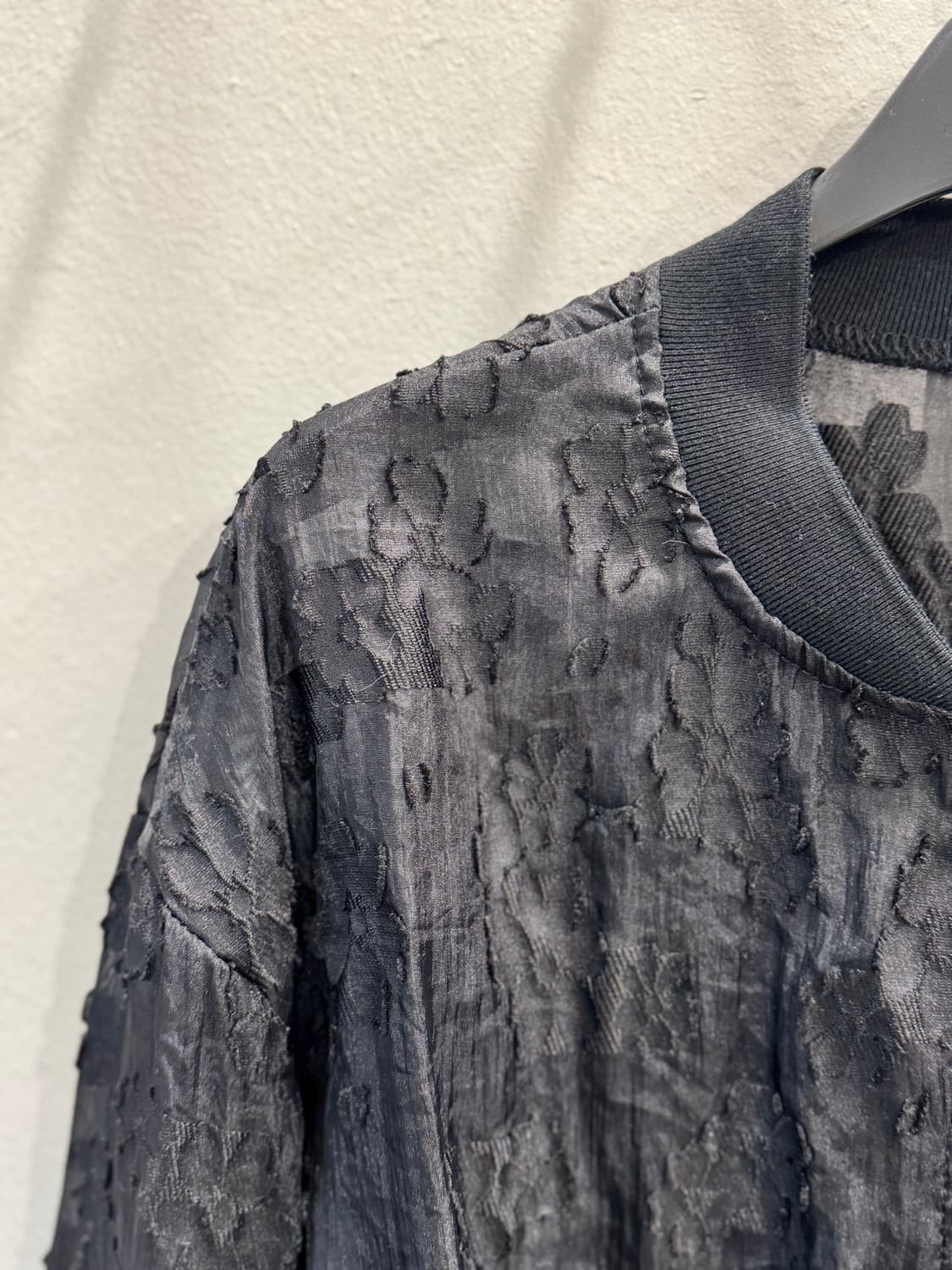 vintage 시어 블루종 상품이미지2