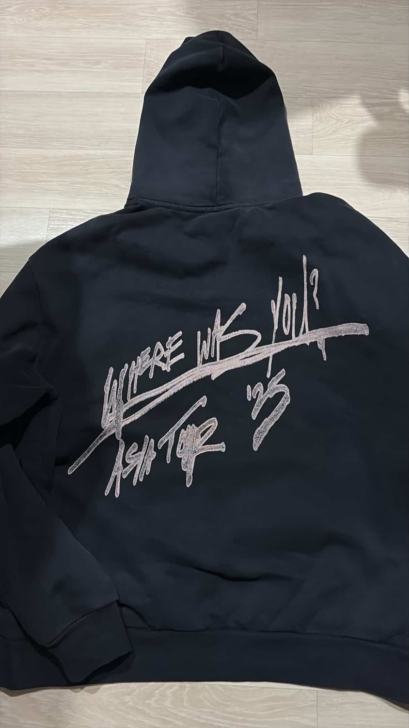 트레비스 스캇 내한 머천 후디 상품이미지2