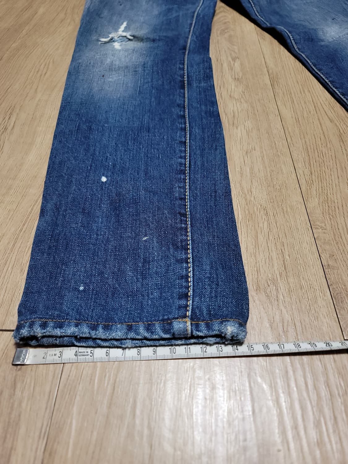 디스퀘어드2 여성 슬림 워싱 데님  S75LA0392 EU40 상품이미지7