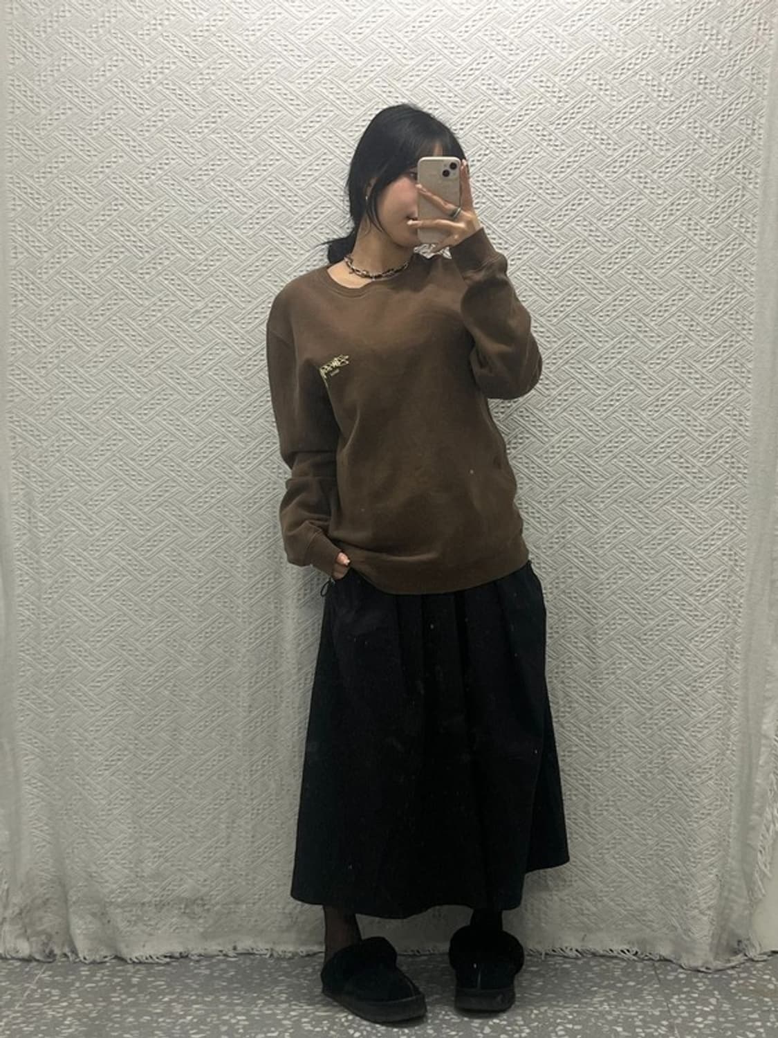 스투시 정품 서울 기모 스웻셔츠 맨투맨 95 C06393 상품이미지1