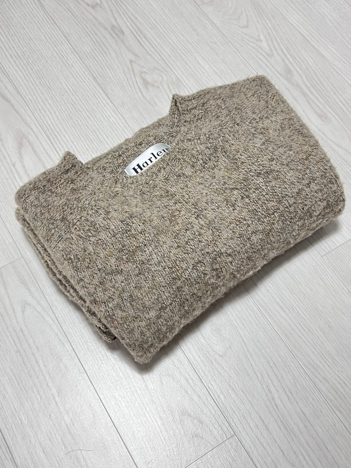 할리오브스코틀랜드 쉐기독 니트 머쉬룸 M 상품이미지1