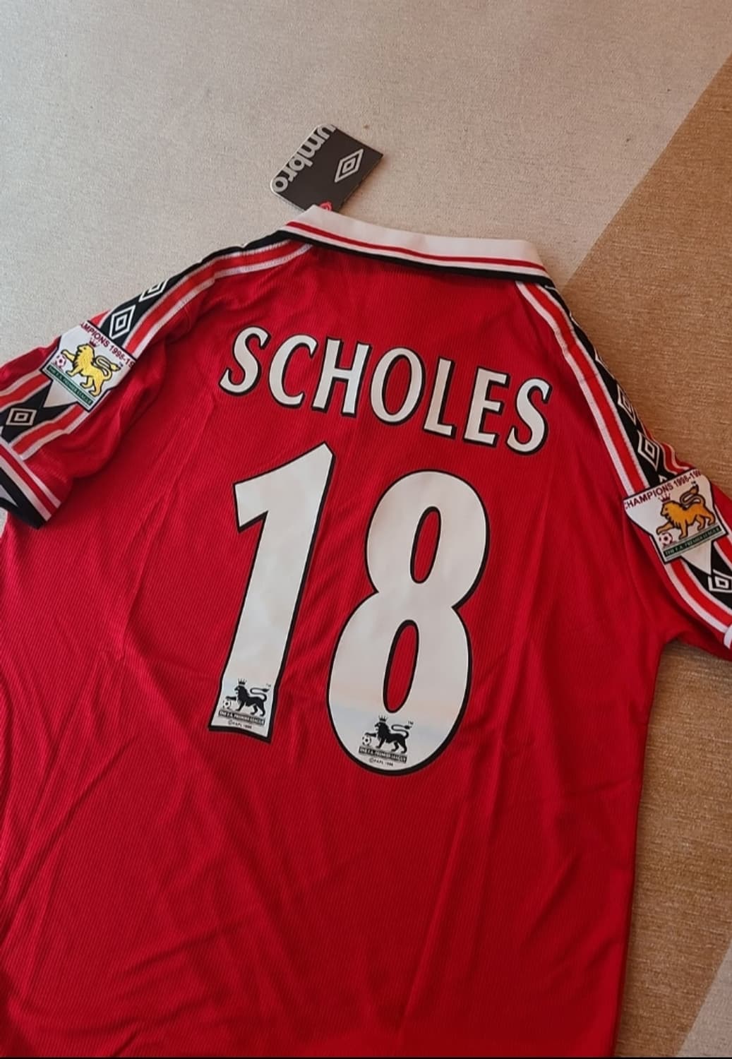 맨유 98 스콜스 유니폼  상품이미지1