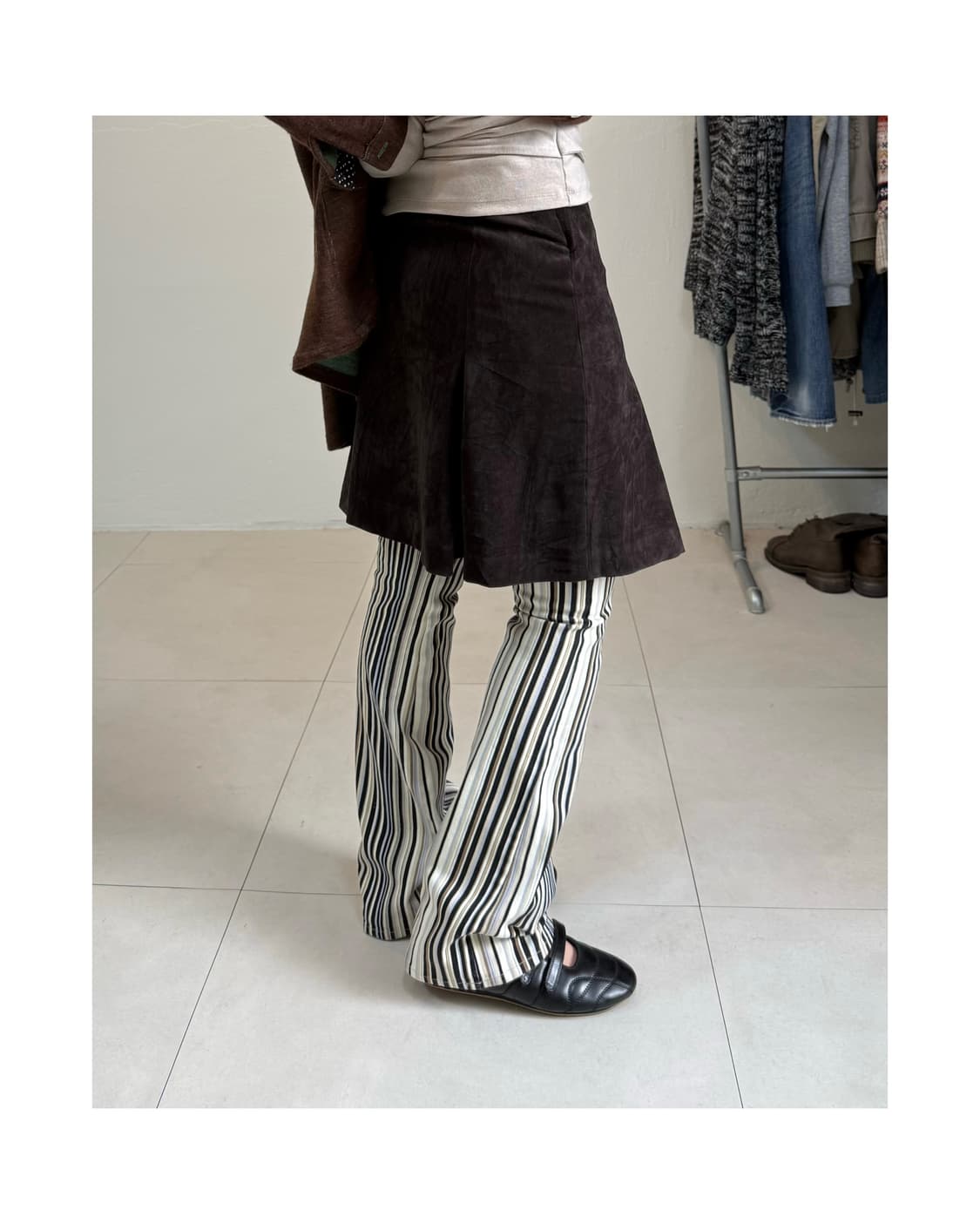 빈티지 미디 스커트 상품이미지2