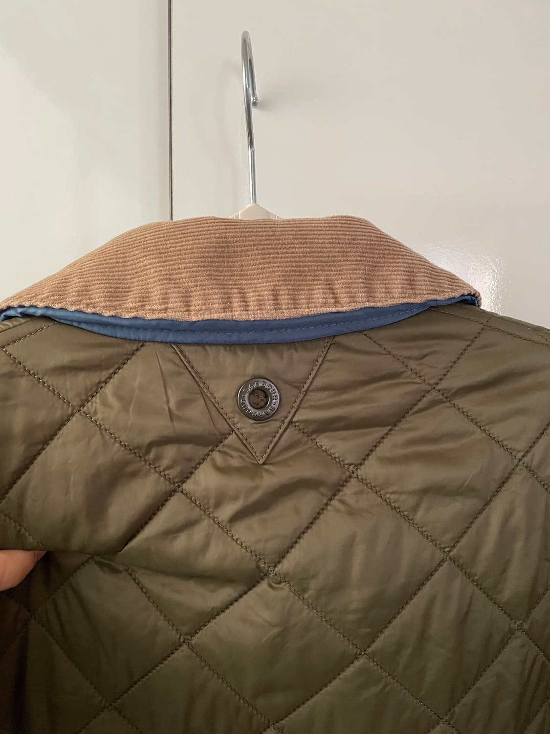 바버 경량 퀼팅 자켓S 상품이미지4