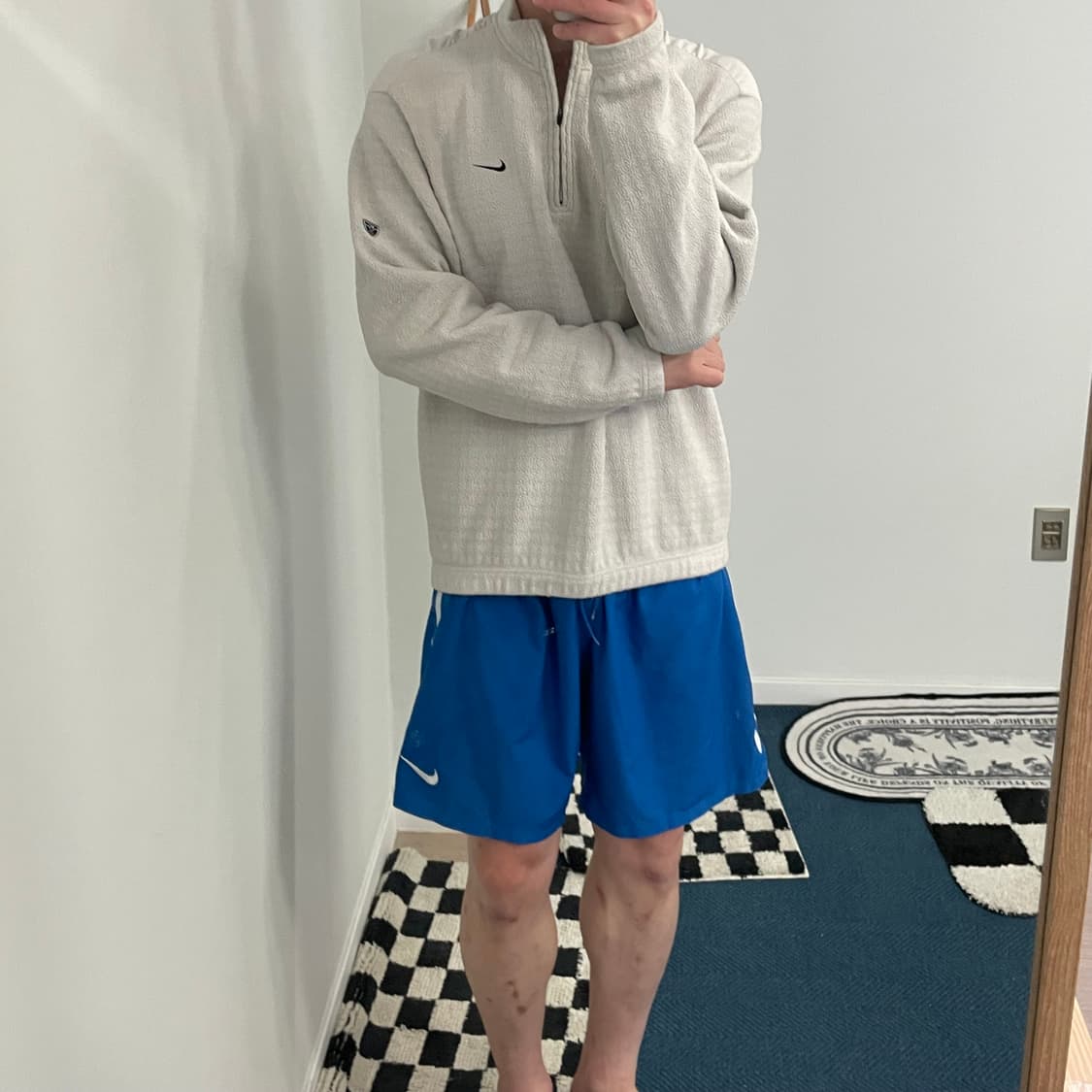 [M] 나이키골프 스피어 반집업 후리스 상품이미지8