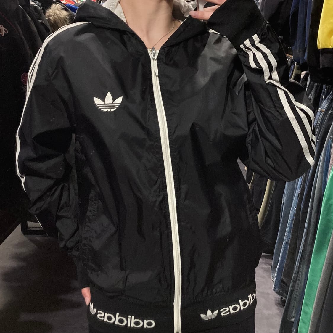 [IM]아디다스 바람막이 블랙 상품이미지2